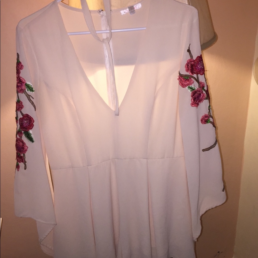 Formal short romper